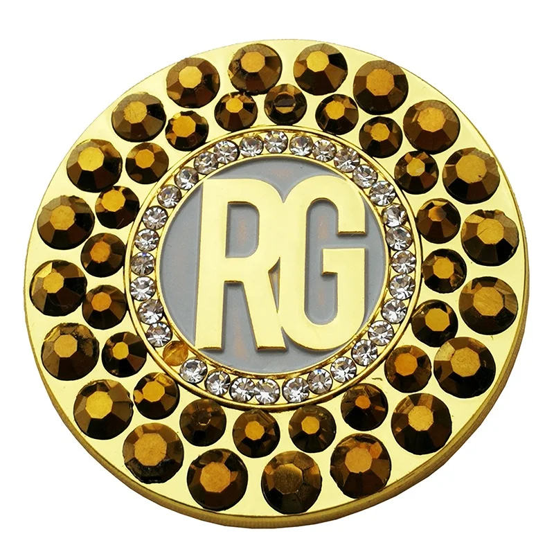 Customized Metal Enamel Badge with Gem Stones Souvenirs Soft Enamel Lapel Pins