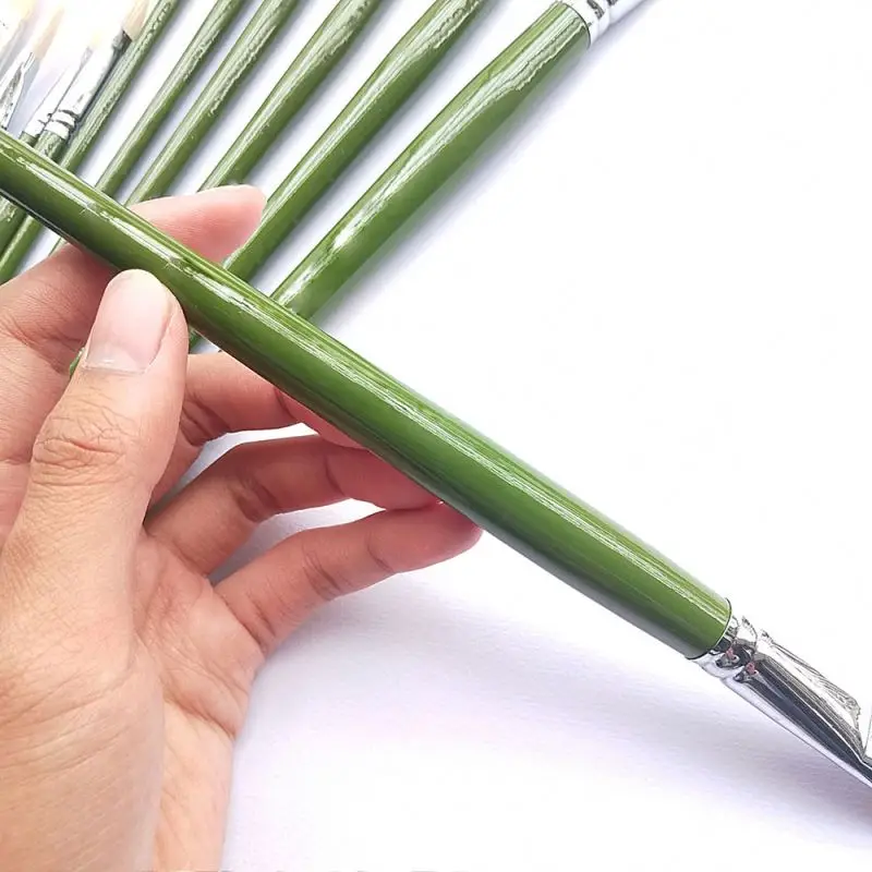 Factory Wholesale Professional 6pcs/set Oil Paint Artist Brush With opp Bag Artist Painting Brushes Set