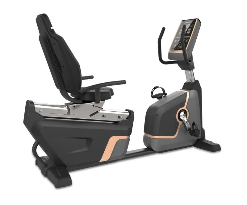 Shandong Lanbo New style recumbent bike with touch screen recumbent bike training body building exercise bike gym equipment
