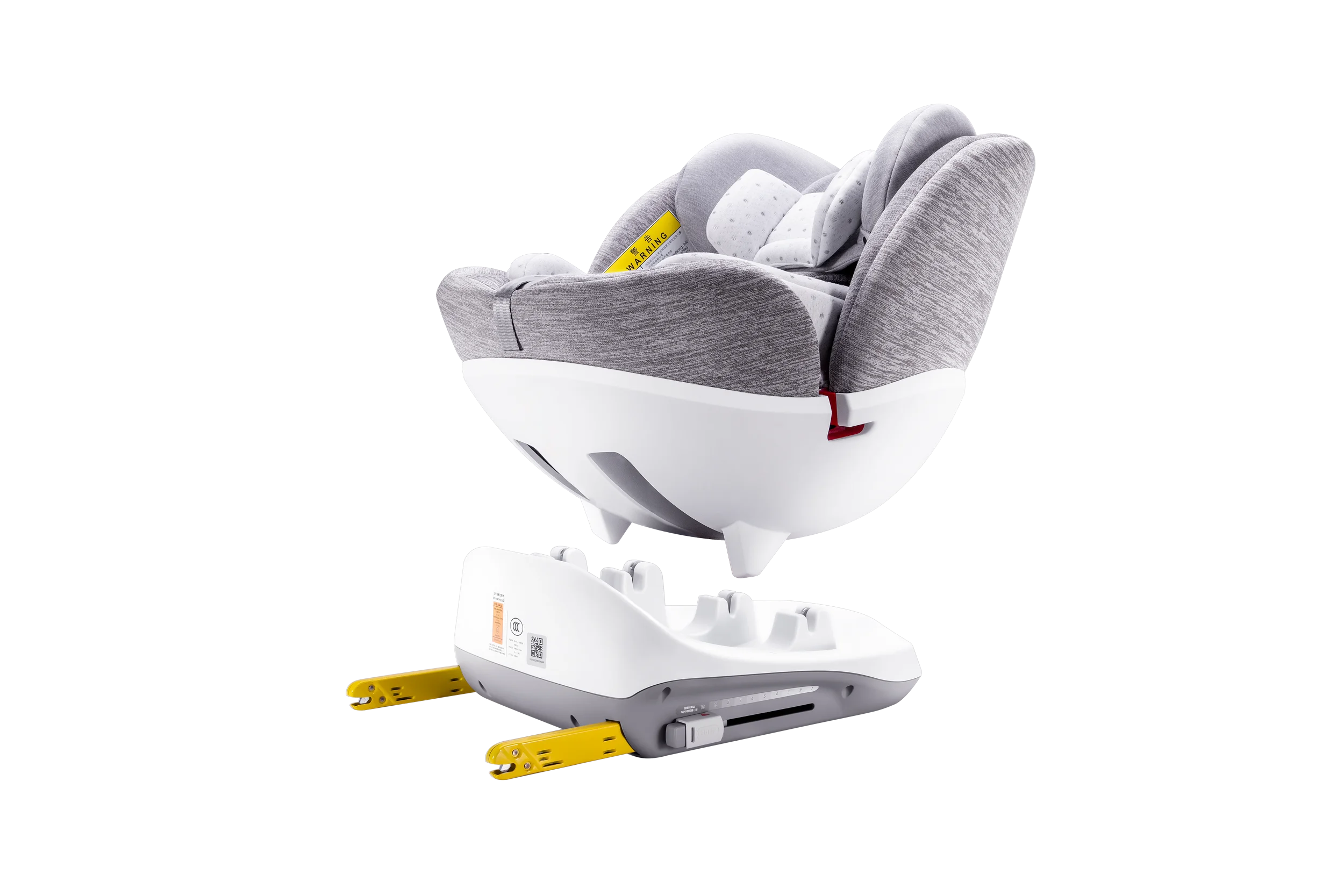  Серая группа 0 + I II с Isofix & Top Tether детские автомобильные сиденья