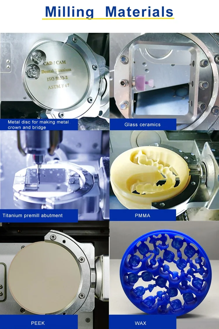 Fireworks manufacturing machine CAD/CAM Dental Milling Machine For Chairside Using Glass ceramic Wet Milling