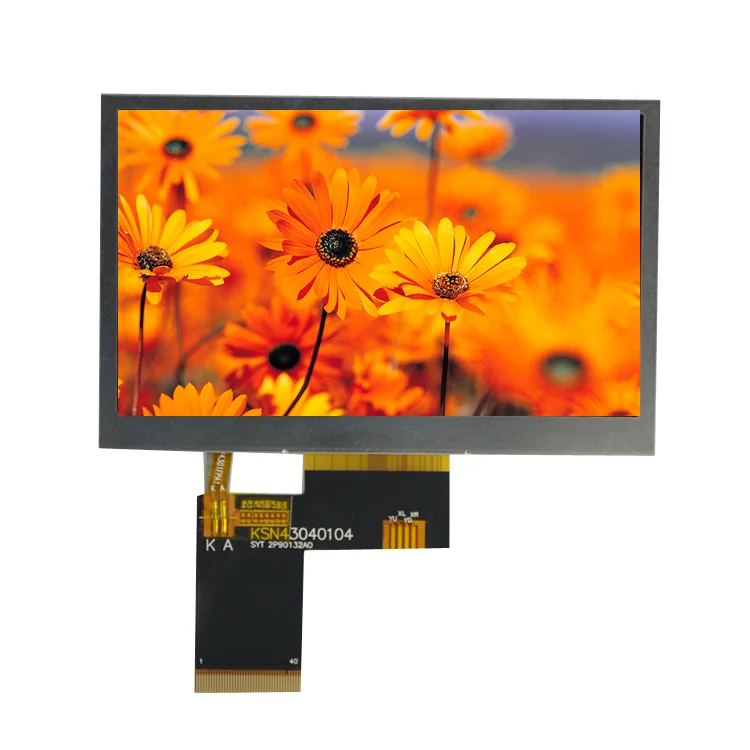 4.3 Inch ips resolution 480X272  ic SSD1963 RGB Interface Color TFT LCD Module