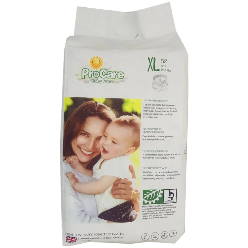 Dissposable Ultra Thin A grade High Quality Baby Diaper Stock Goods Low Price In Bulk From China Manufacture