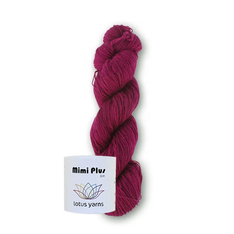 Soft comfortable and washable viscose wool yarn cashmere yarn mink yarn