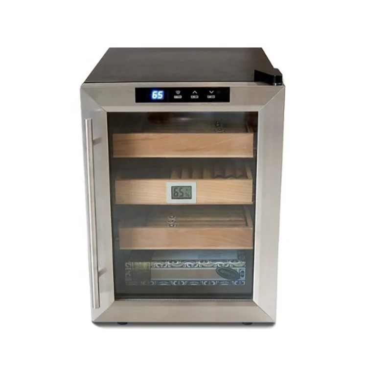 Accept  Custom Logo Fashionable Big Cabinet Electric Cigar Humidors