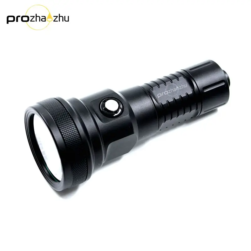 Super Bright Waterproof Flashlight IP68 100M SFT40 2500 Lumen 26650 Handheld Backup Underwater Scuba Diving Light