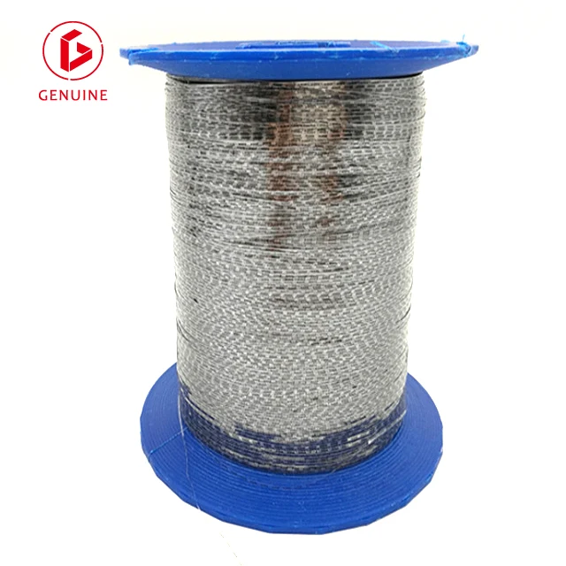 Swing thread for woven label in 0.8mm width with your Customize text or LOGO