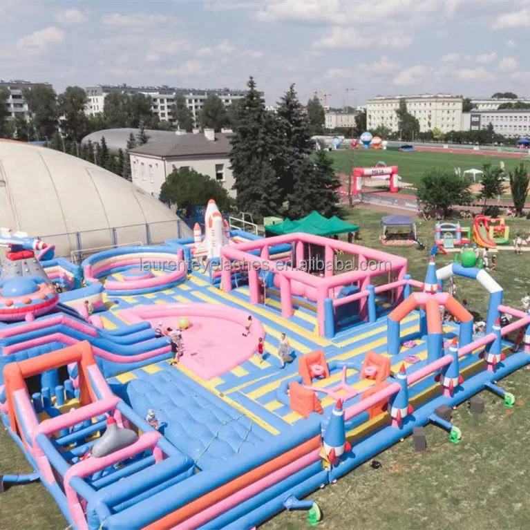 Высококачественная Большая Надувная полоса препятствий из ПВХ, надувная водная полоса препятствий для взрослых