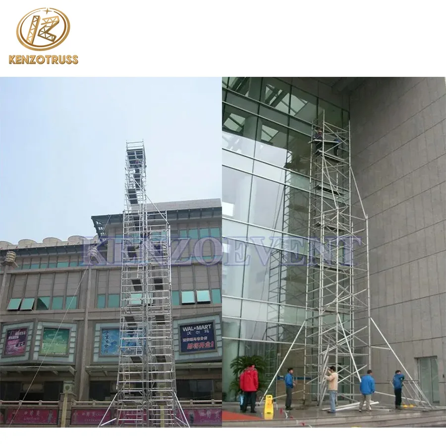 Aluminum Scaffolding Ladder Scaffold With Scaffolding Platform