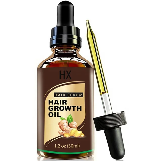 Natural Herbal Organic Private Label Custom hair Loss Care regrowth treatment products Hair Growth Oil