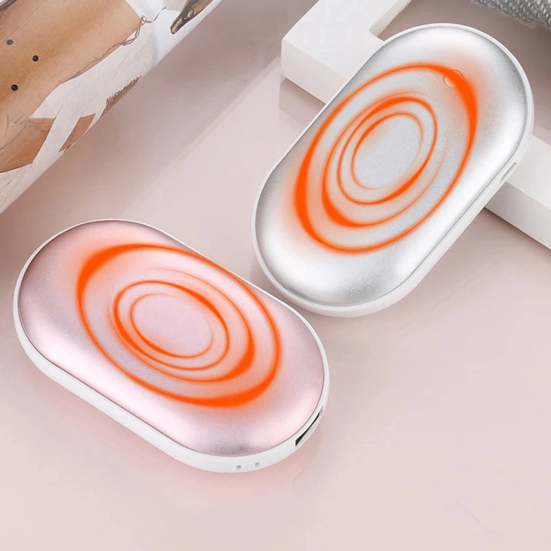Мини-Электрический USB Портативный перезаряжаемый карманный грелка для рук с Power Bank зимнего дома