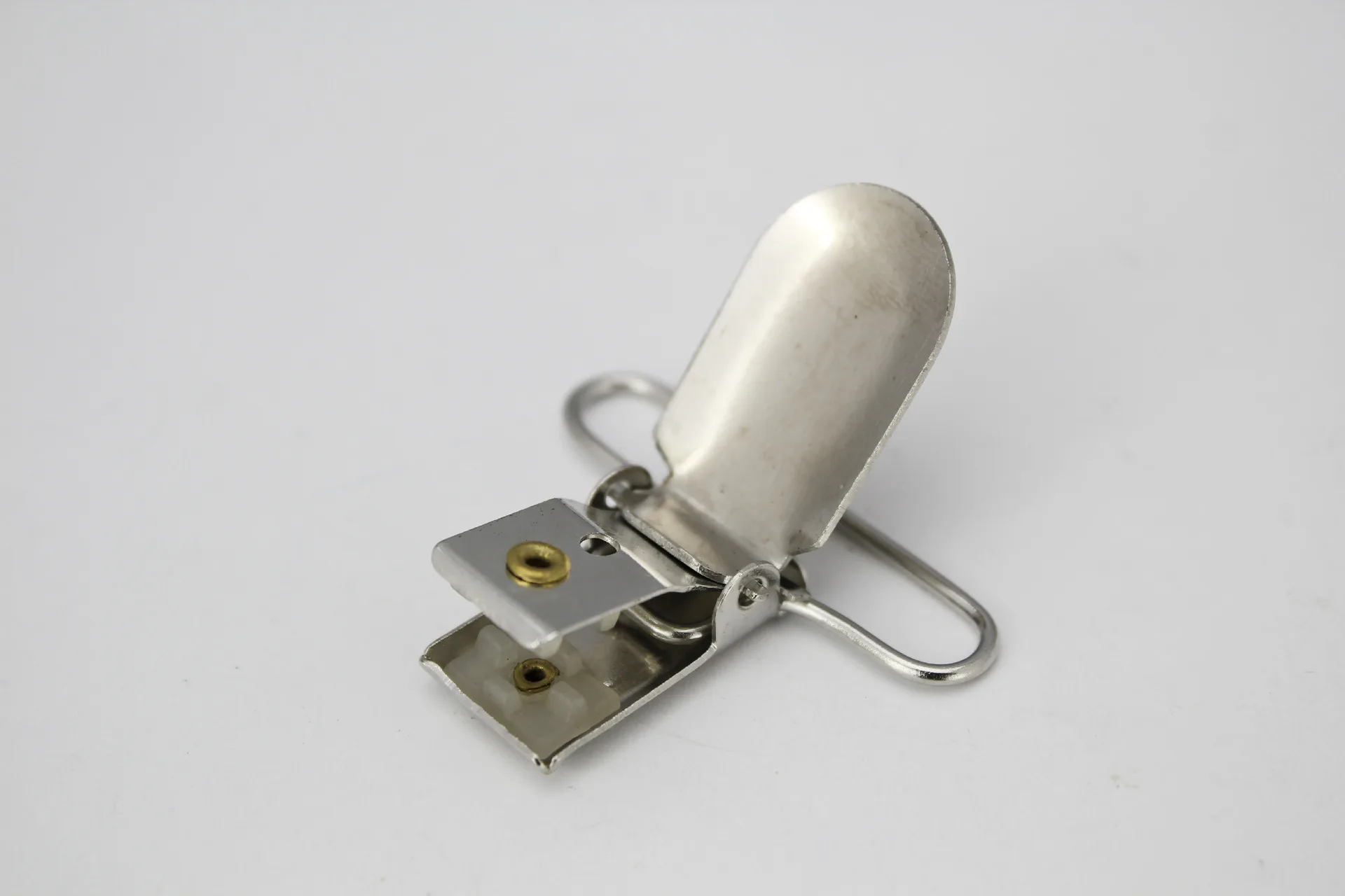 Регулирующий зажим для подтяжек, эластичная лента из нержавеющей стали для одежды, круглые зажимы для подтяжек