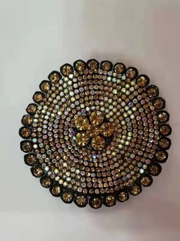 New Design Women sandals strap upper uppers for sandals with stones  Lady Slip on  Leisure Shoes Upper Summer