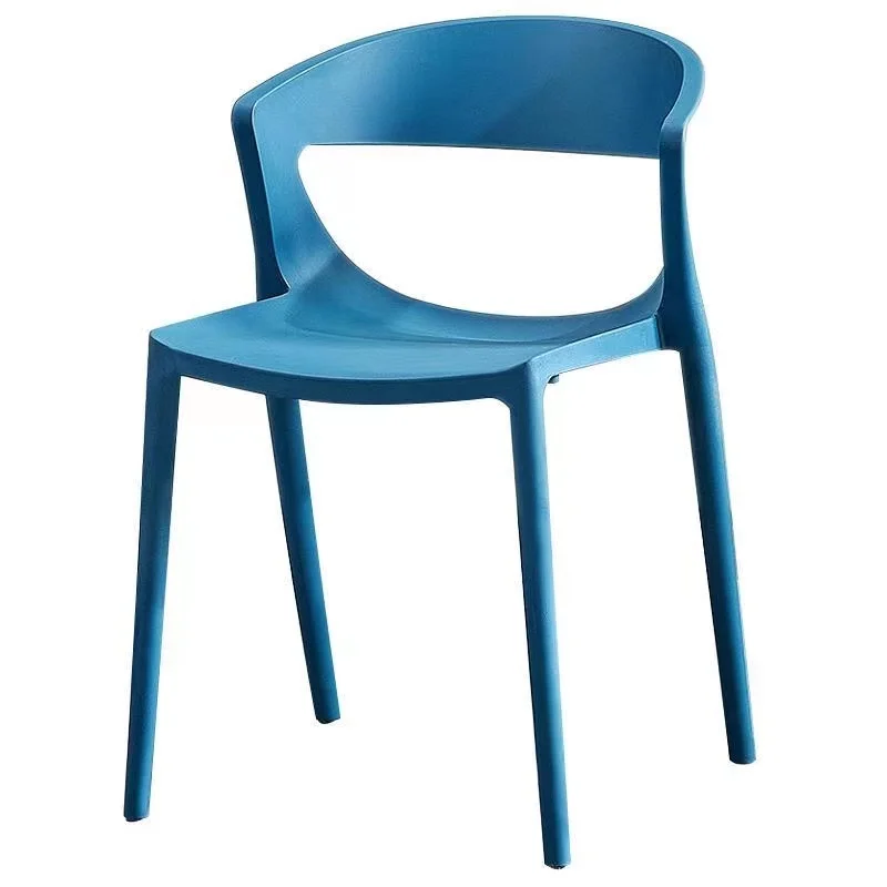 Wholesale High Quality Dining Room Furniture Colored Polypropylene Chair Plastic Dining Chair For Cafe Outdoor Meeting