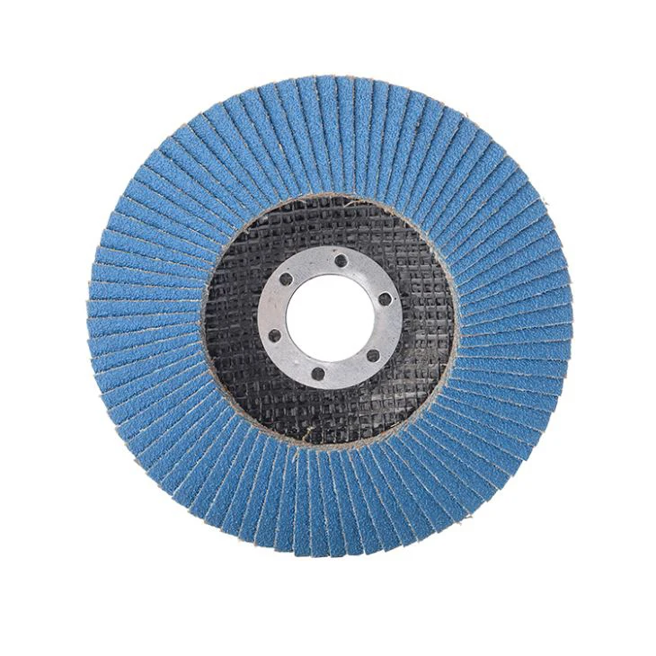 Blue Zic  brushed abrasive disc Flap Disc  P36 40 60 80 120 Aluminum oxide abrasive flap disc for wood and metal grinding