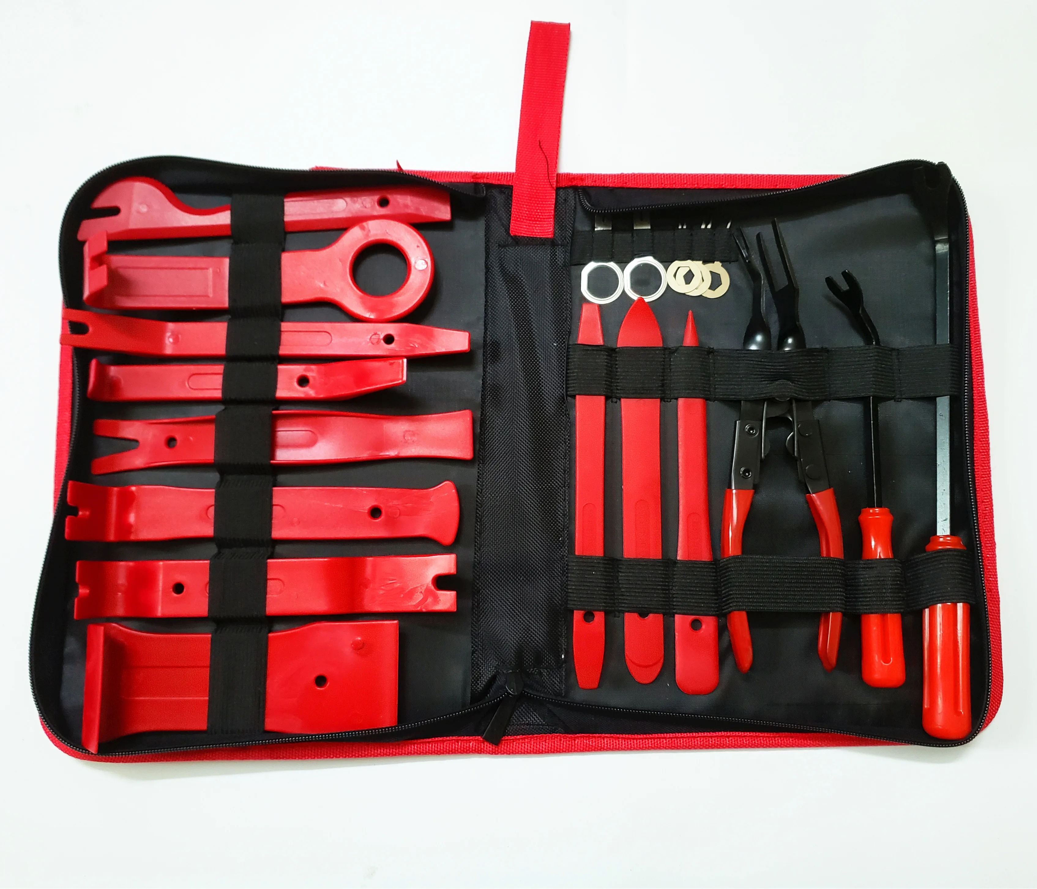 19 car panel removal tools with storage bag car trim removal kit