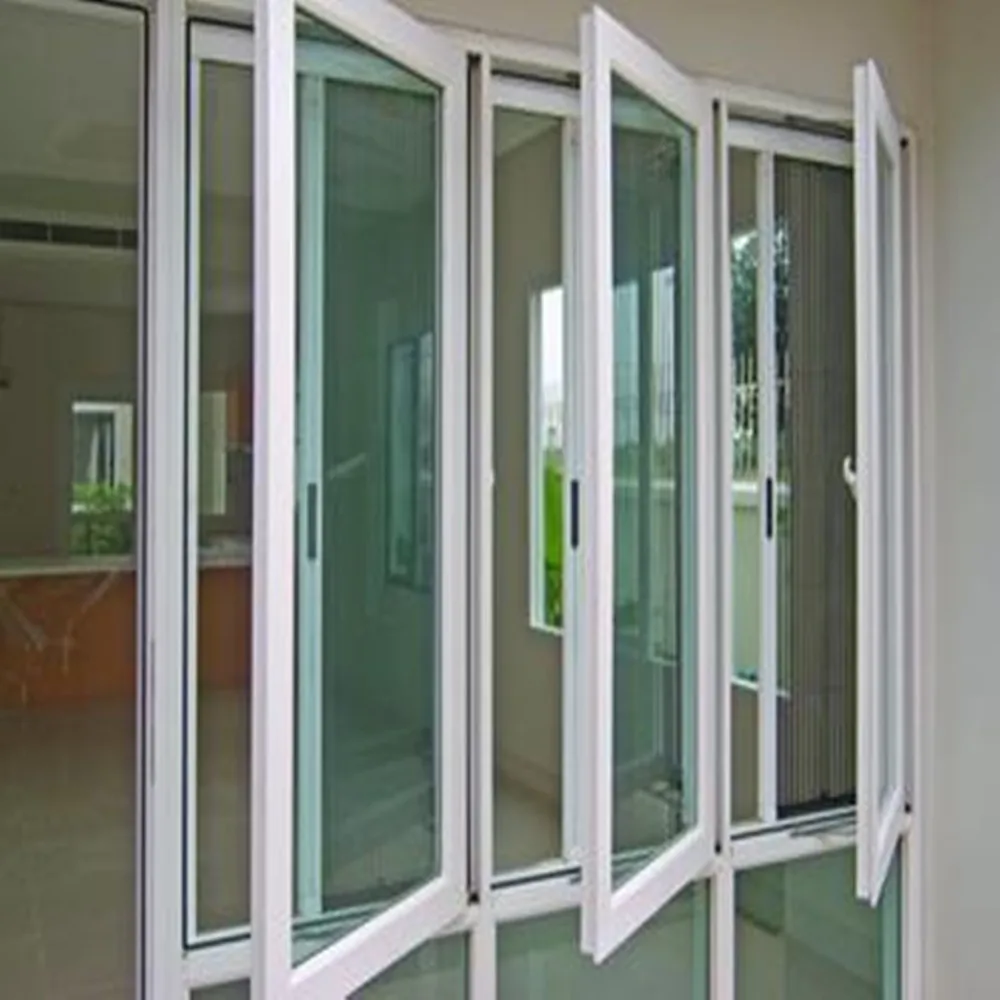 Aluminum turn and tilt window