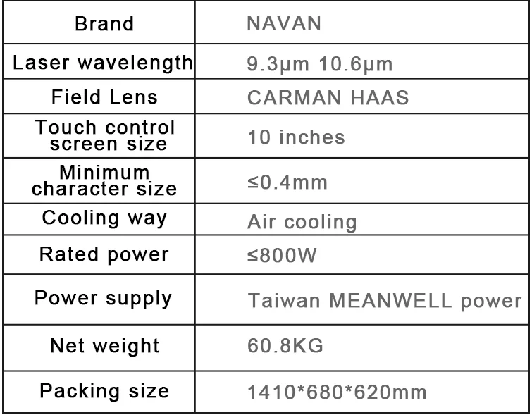 Industrial PET Bottle CO2 Laser Printer CO2 Laser Date and Batch Code Printer Fully Automatic CO2 Laser Marking Machine