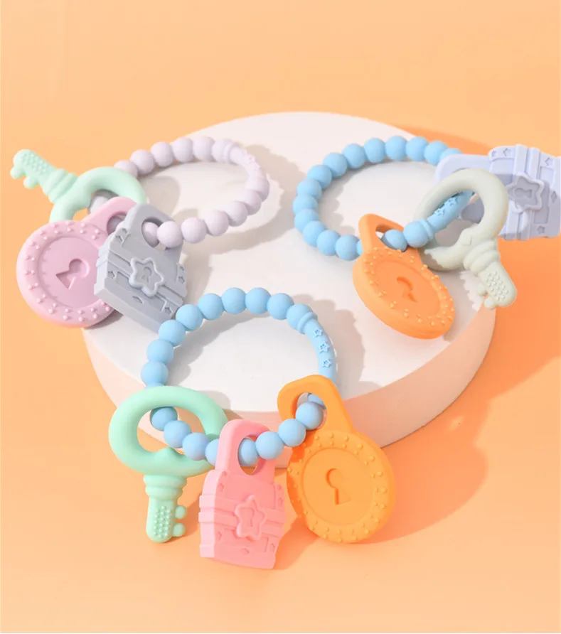 Wholesale Animal Silicone Baby Teething Toy  Teethers for Infants