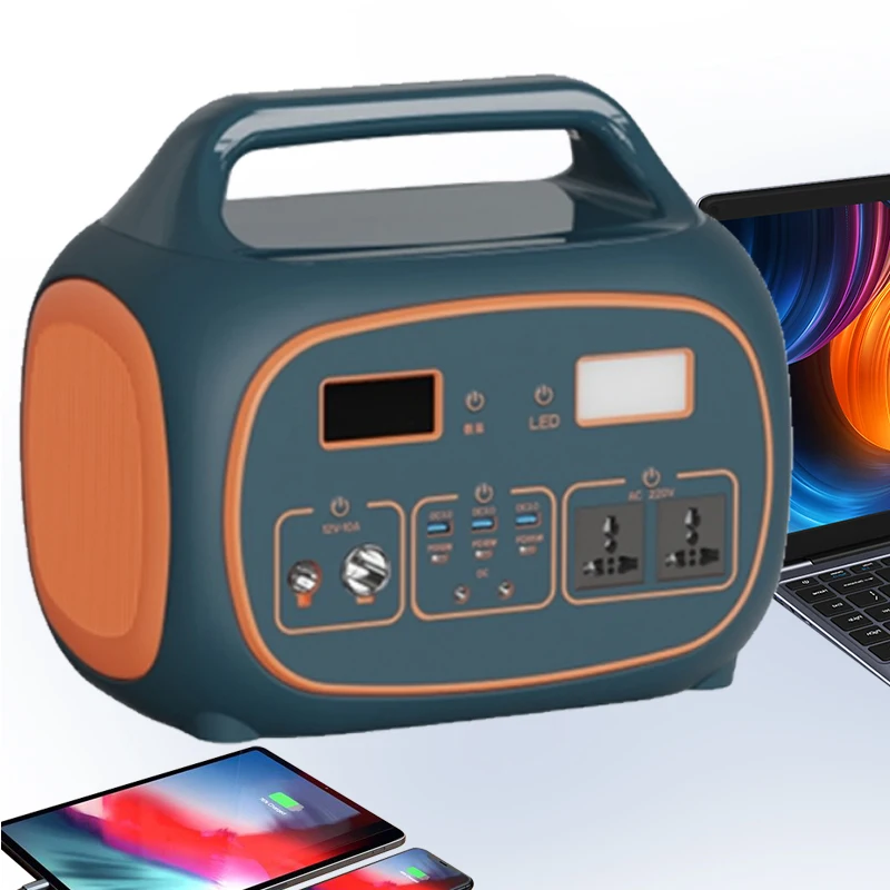 600W 1000W Solar Power Generator Large Capacity Portable Power Station For Outdoor Energy Storage