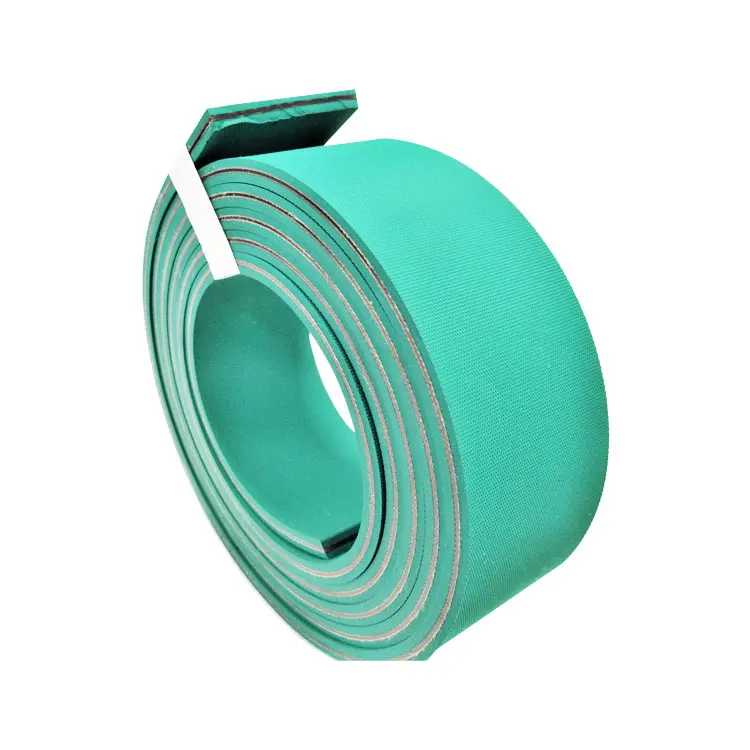 
6.0mm thickness green&green power transmission flat belt drive 