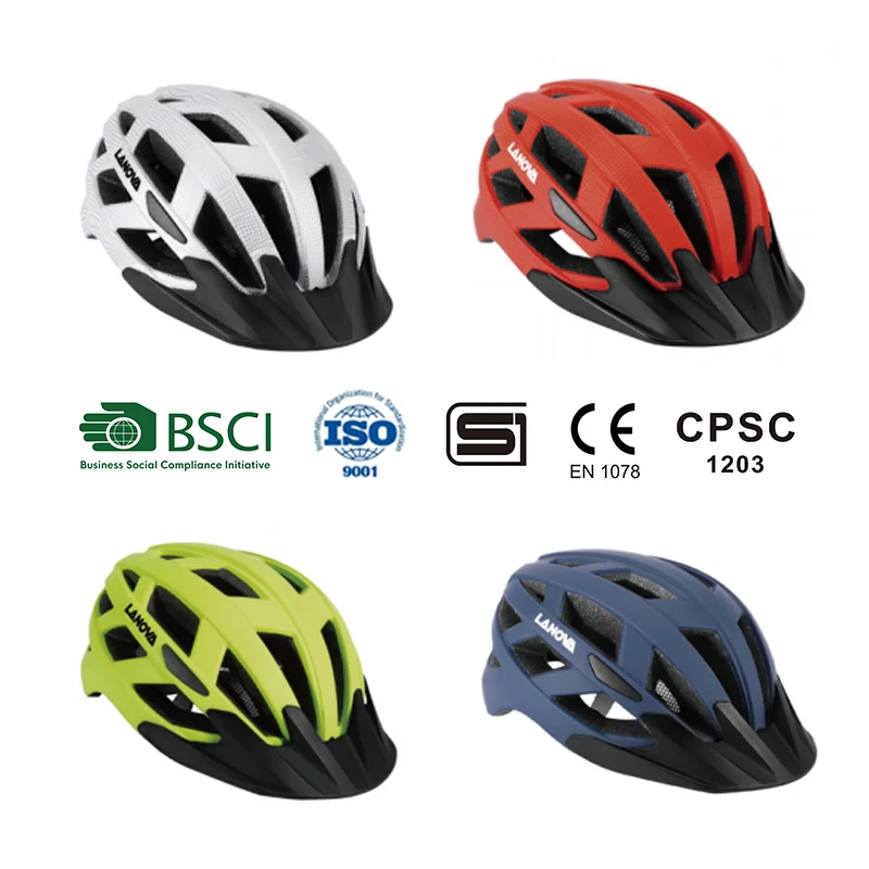 CE Cer2023 CE tified Kids Adult Bicycle Helmets Men Women City Cycling Road Riding Skateboard E Scooter Bike Urban Helmet