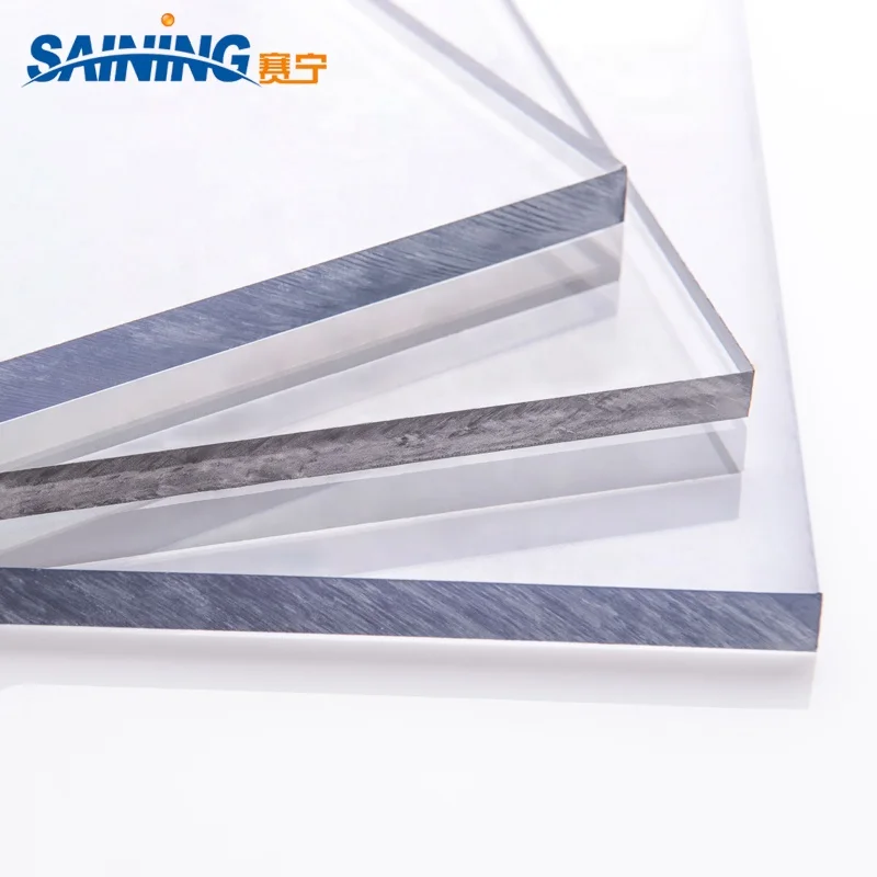 China Supplier Soundproof Flat Polycarbonated Sheet, Clear Polycarbonate Solid Sheet