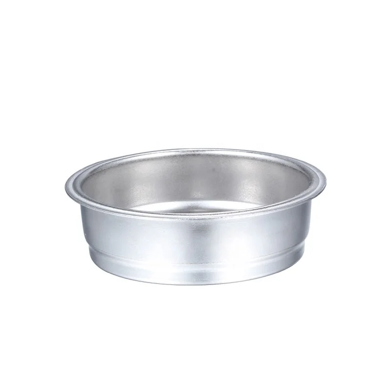 Stainless Steel Bottomless Portafilter Basket 51mm Single Shot Coffee Espresso Portafilter Basket