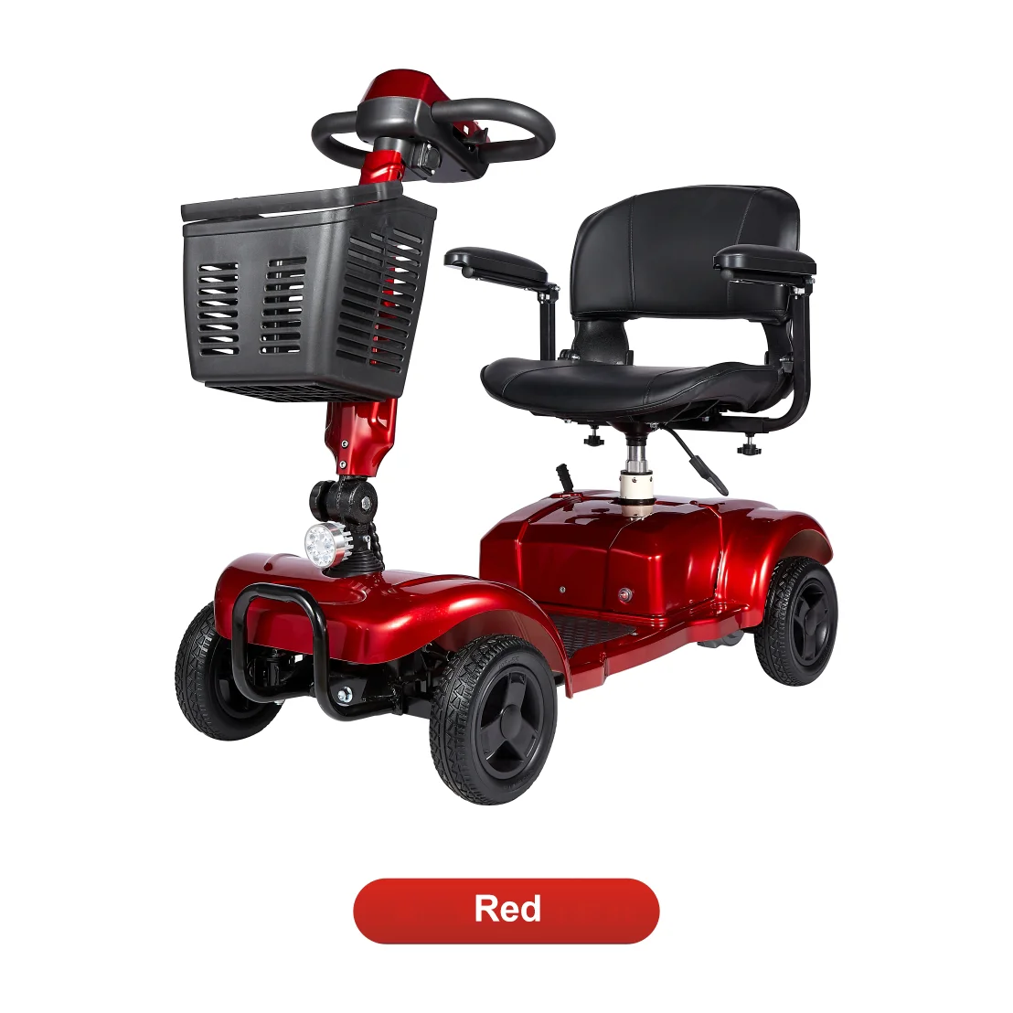 Enhance Foldable Perfect Travel Transformer 4 Wheel Electric Folding Mobility Scooter Convenient For Elderly Travel