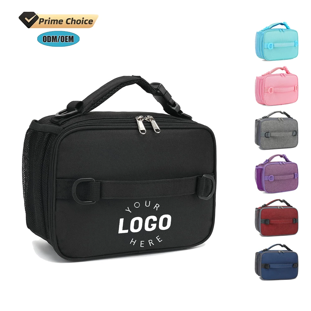 BSCI custom Hot sale Portable Thermal Food Storage Carrier Picnic Bag custom Reusable Insulated Tote Lunch Cooler Bag