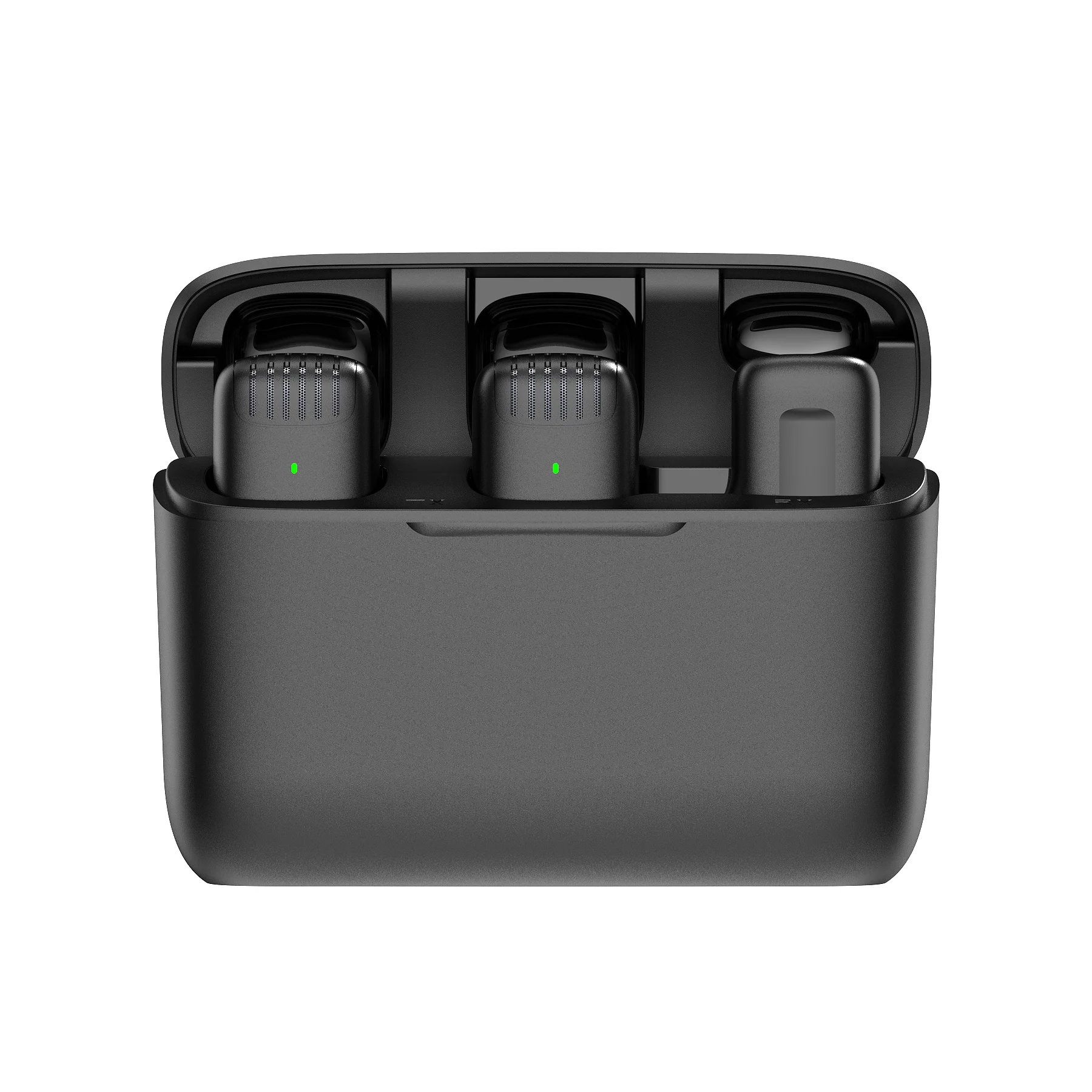 J13 беспроводной двойной ПЕТЛИЧНЫХ микрофонов Plug & Play 2 4 ГГц петличный микрофон с зарядным футляром для снижения уровня