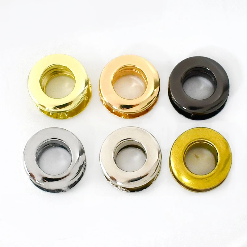 Meetee BF792 11mm DIY Sewing Luggage Hardware Accessories Grommet Perforated O Ring Clasp Zinc Alloy Die Casting Eyelets Buckle