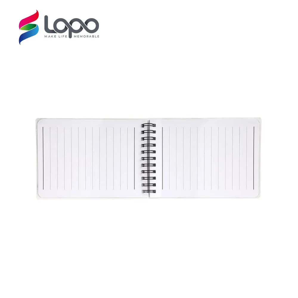 UK Warehouse Sublimation blanks plastic cover notebook-A6 for back to school
