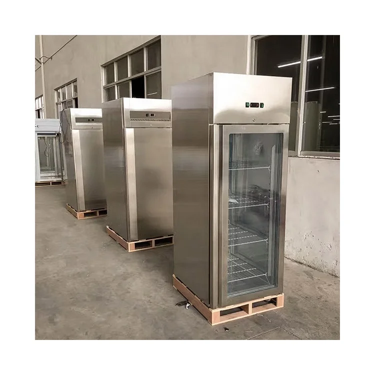single door upright cooler/refrigerator