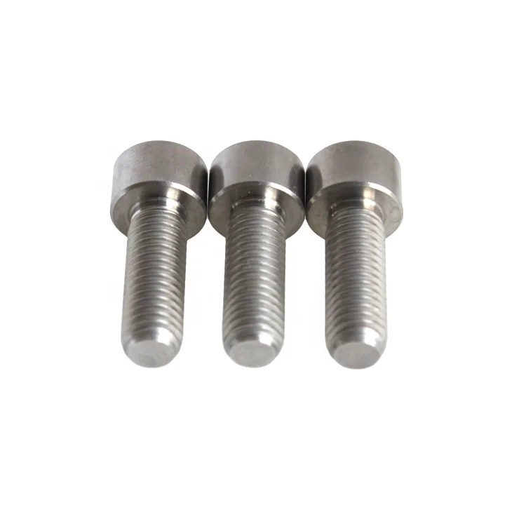 Corrosion resistance DIN912 TX  M8x23 Torx socket head cap GR5 Ti-6al-4v titanium bolts titanium screws