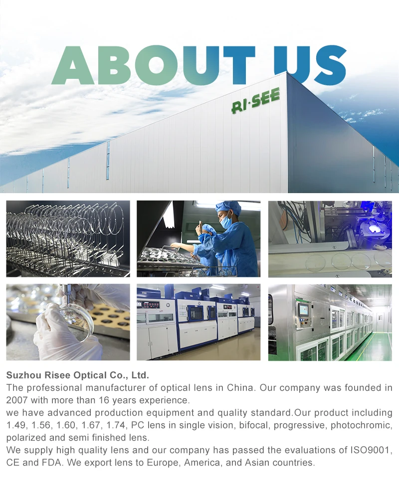 Danyang Finished 1.49 1.60 1.67 Resin Green Polarized Lens For Sunglasses Eyeglasses Lens