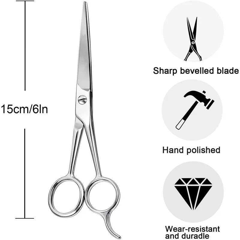 Cheap price Hair Scissors 6 inch Barber Scissors tesoura de cabelo Best quality Hairdressing Shears wholesale Salon Scissors