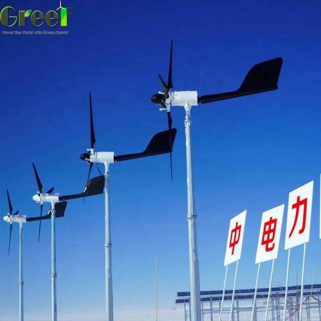 10kw 20kw wind turbine complete set 24v 48v 220v free energy wind generator with on grid tie inverter for home use appliance