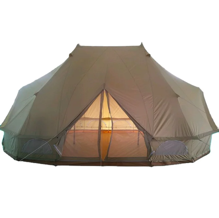 outdoor camping waterproof glamping tent safari canvas tent