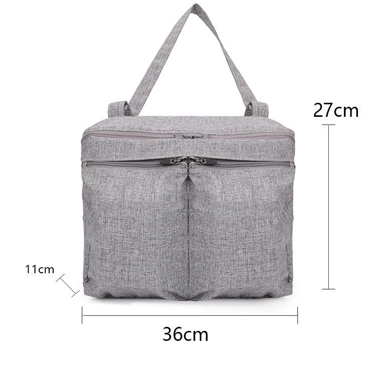 Universal xl wholesale outdoor pram bag travel hanging mummy baby stroller organizer bag