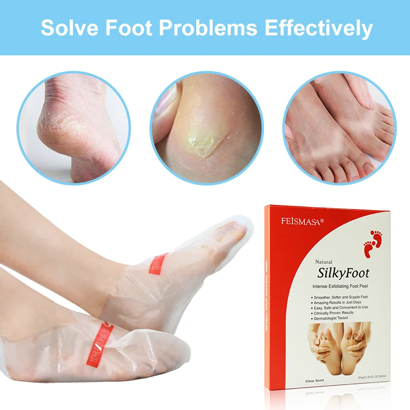 Remove Thick Horny Layers Repair Rough Heels Exfoliating Peeling Treatment Foot Mask Care Foot Mask