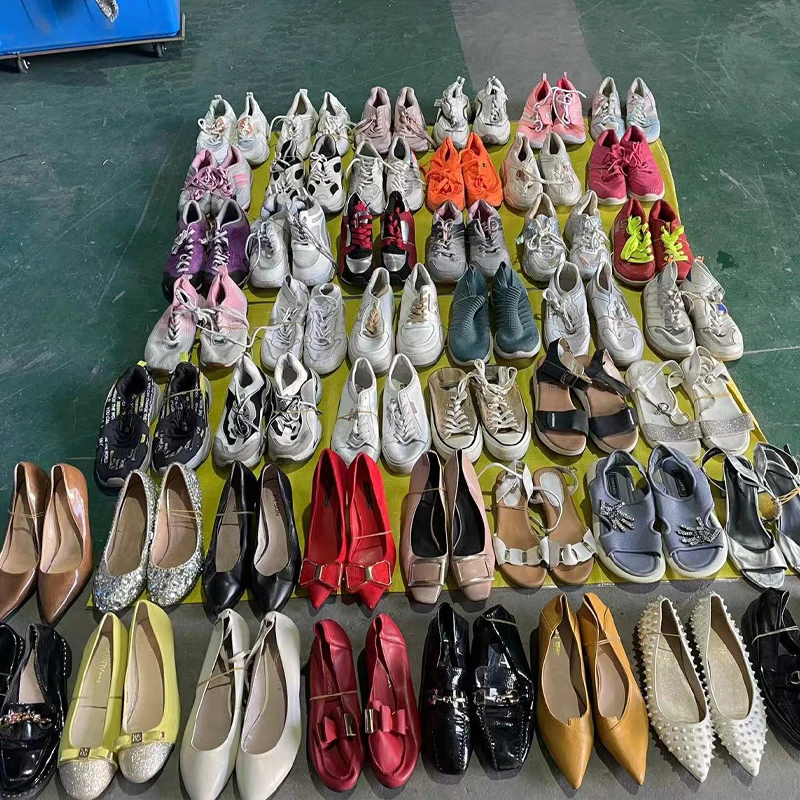 second hand ladies shoes used ladies heels shoes stock
