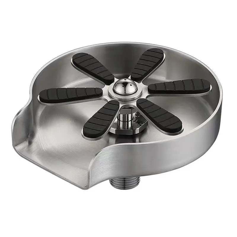 Хит продаж, современное устройство для мытья стаканов из нержавеющей стали с 9 отверстиями