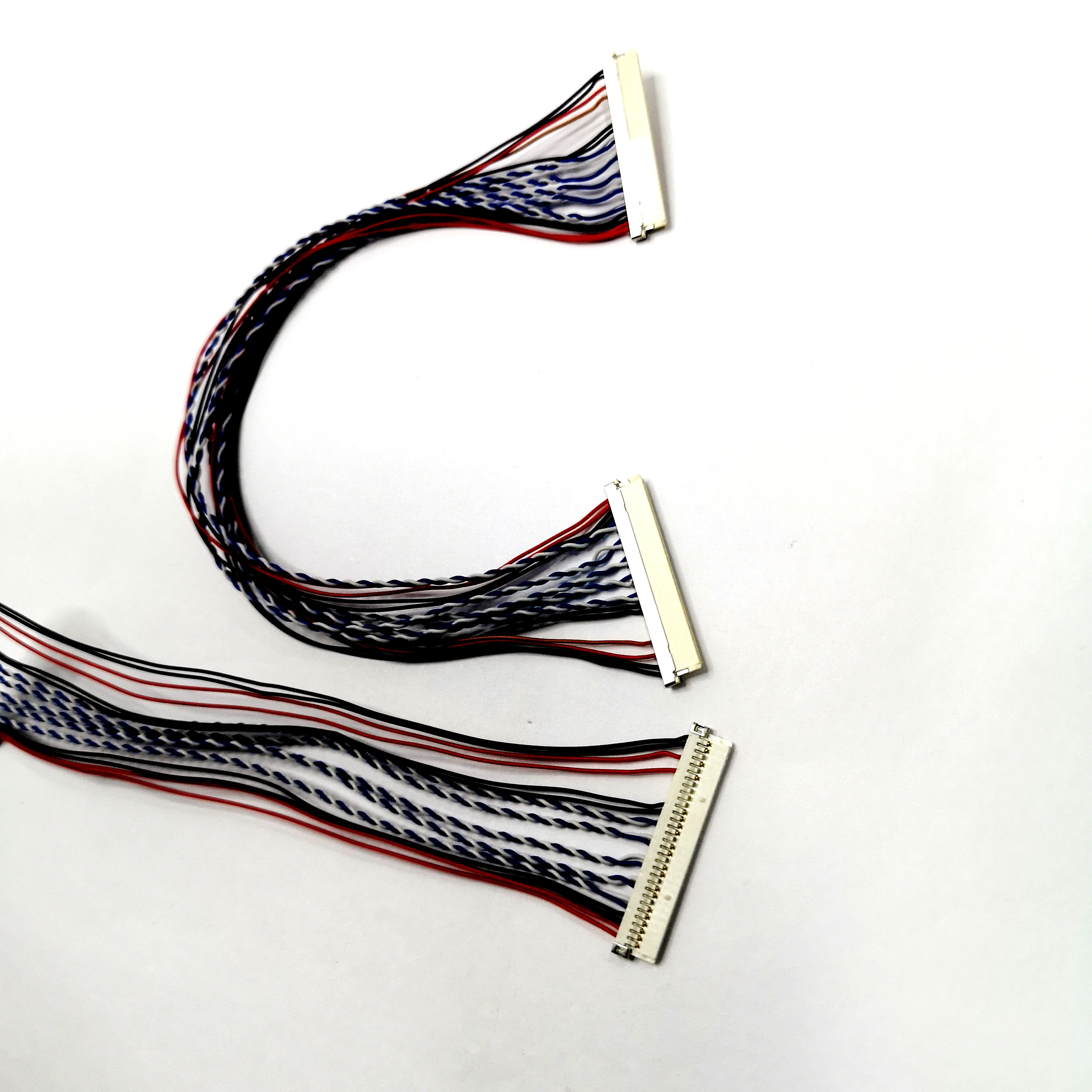 Factory costom lvds cable manufacturer lvds 15.6 led converter cable