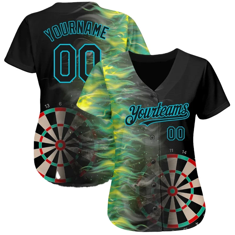 Custom V neck button up sublimated Name/Team Name Dart Shirt for women