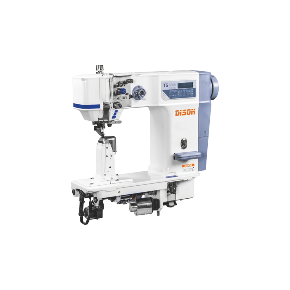 DS-T5 Одиночная игла полностью автоматический пост кровать Швейная машина для тяжелых условий эксплуатации