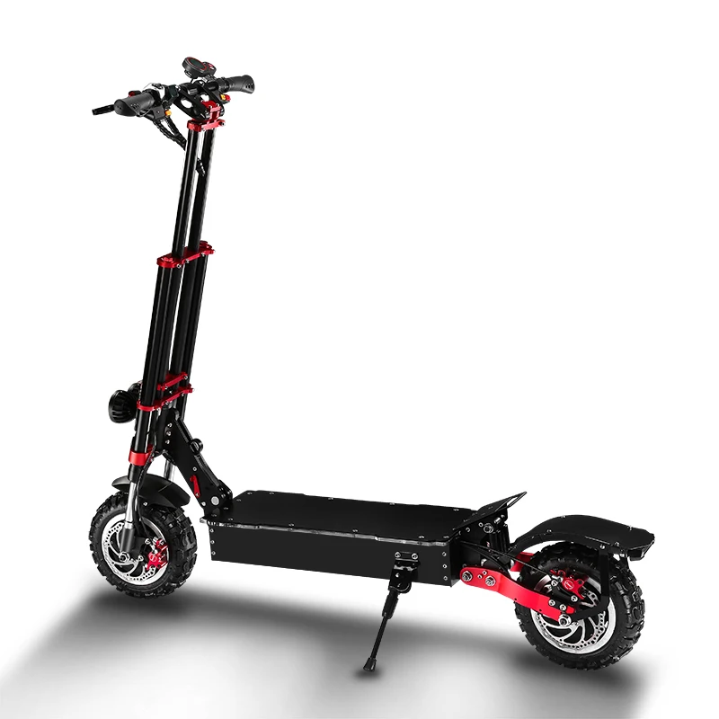 New Design Offroad Adult Electro Scooter 11 Inch 2800w Foldable Dual Motor Electric Scooter With Seat