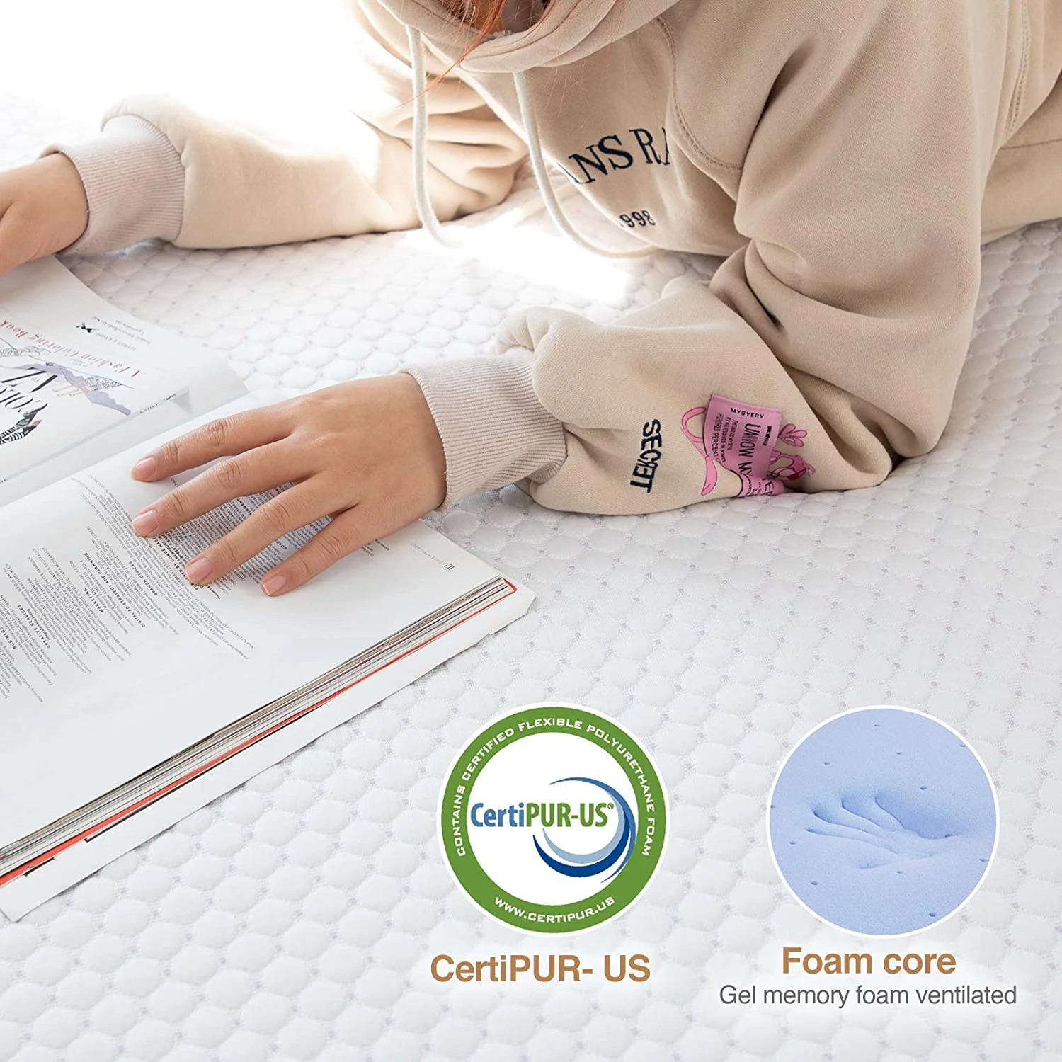 Orthopedic Mattress Well Memory Foam Mattress Natural The Best Factory Full Inch Colchon Twin Queen King Double Size 10 Fabric