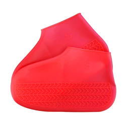 Silicon Protective Rain Shoes Cover Anti-slip Reusable Rubber Waterproof silicone shoe cover
