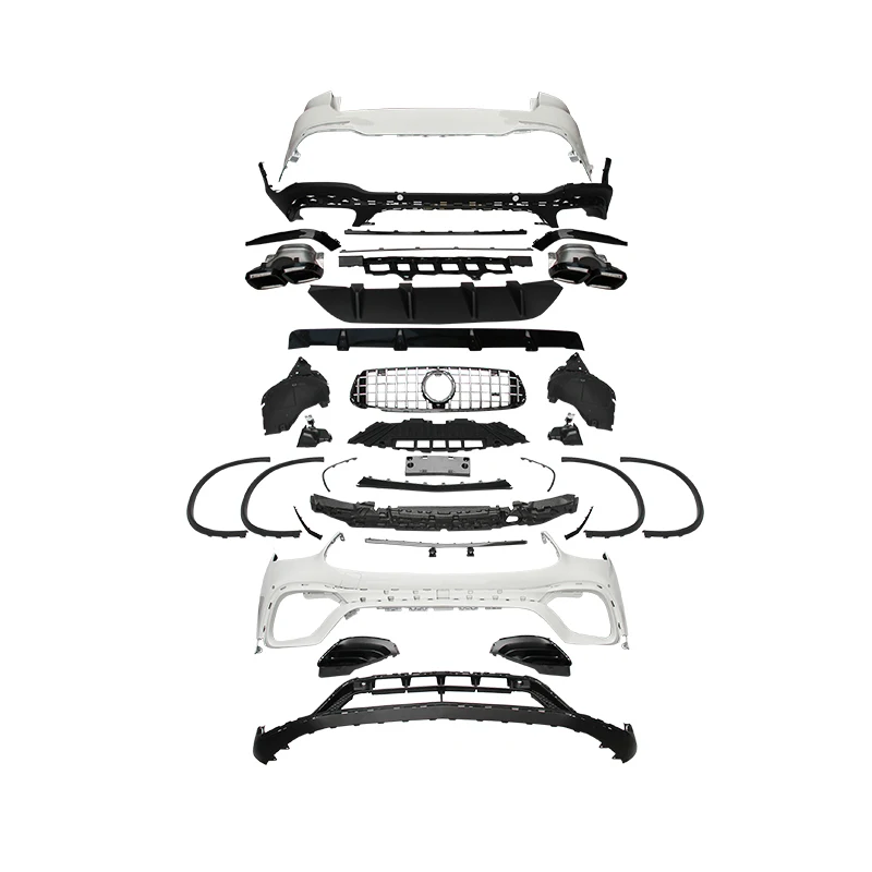 GBT - Fast Shipping upgrade kits for glc x253 facelift for mercedes glc 63 amg body kits